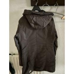 Khujo bruine winterjas, maat: XL