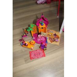 lego belville bazaar en poppetje, 5857