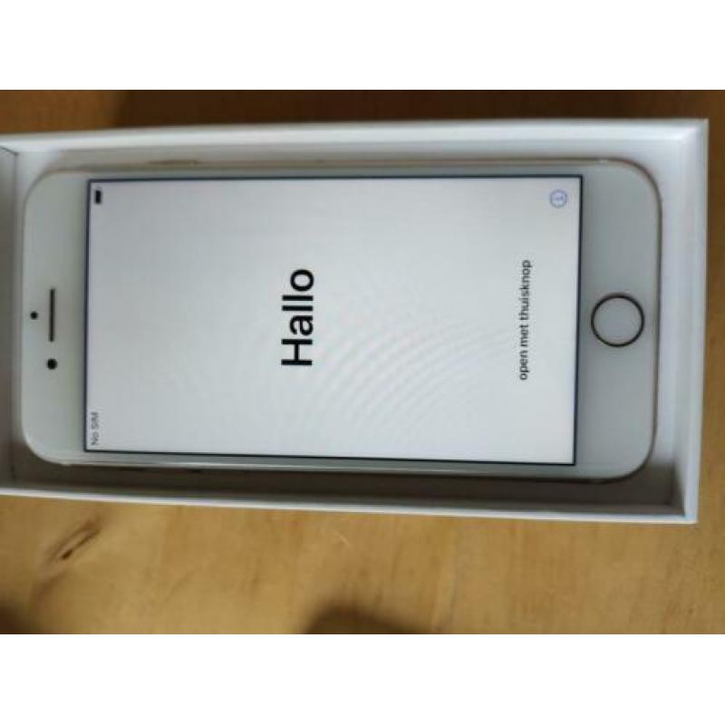 iPhone 7 goud 128 GB, met diverse hoesjes