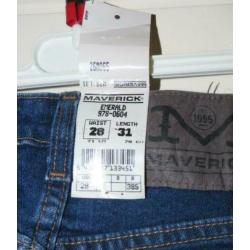 Maverick blauwe jeans model Emerald W28 L31