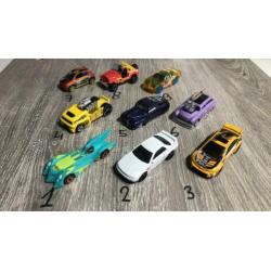 Hotwheels 1/64 modellen auto’s 1.25 per stuk VAVB
