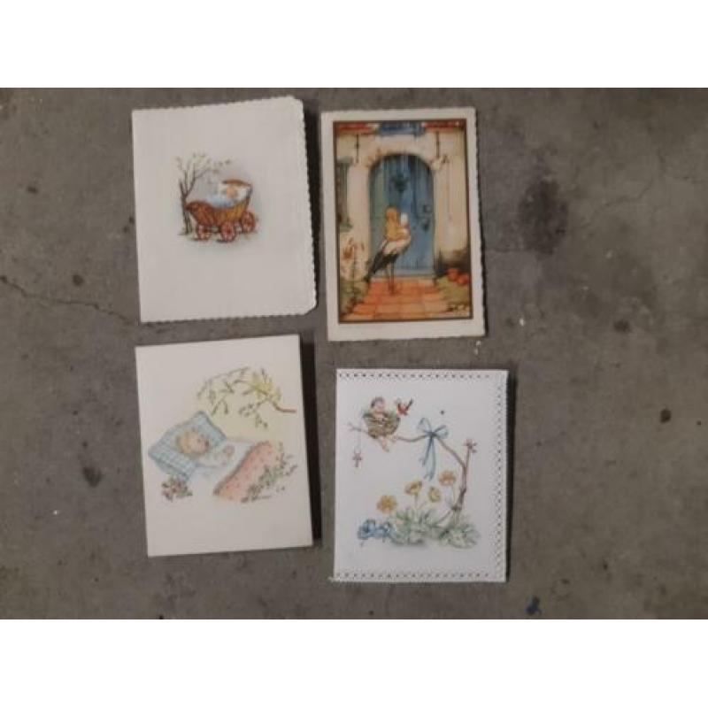 132 geboortekaartjes 1959 - 1963 - 1964 jaren 70 - 80 - 90