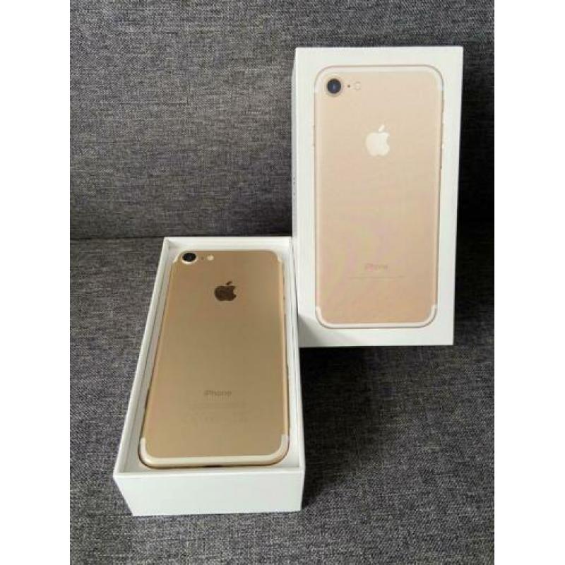 Iphone 7 - Goud - 128GB - TOPSTAAT - INCLUSIEF TOEBEHOREN