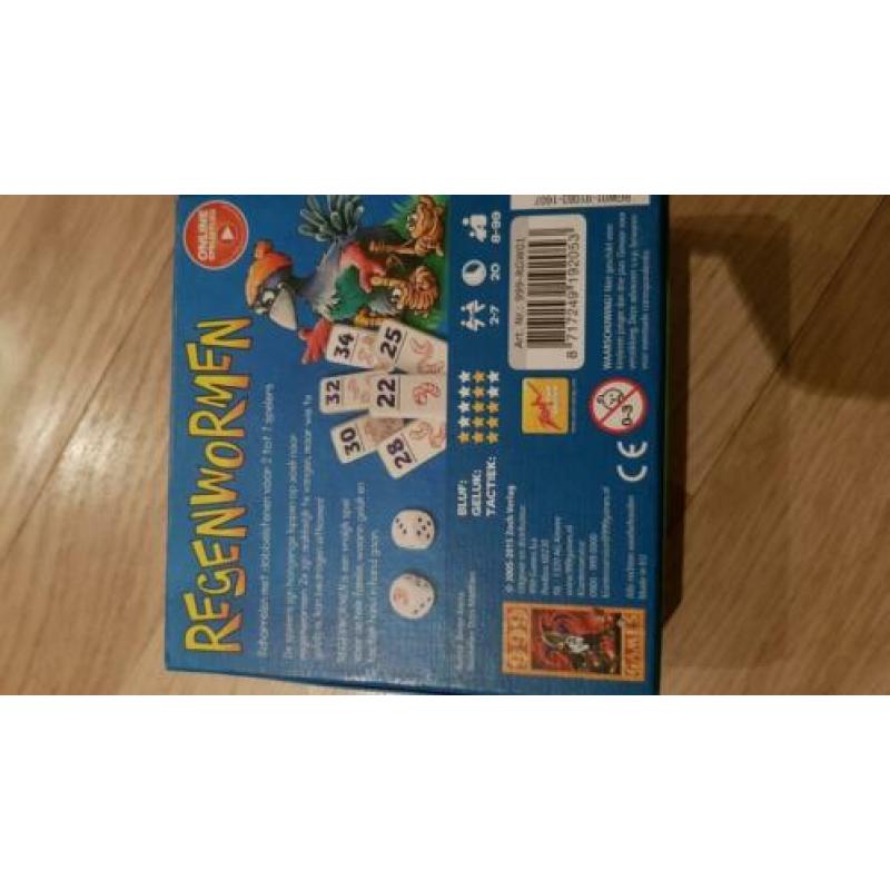 Regenwormen junior met uitbreiding