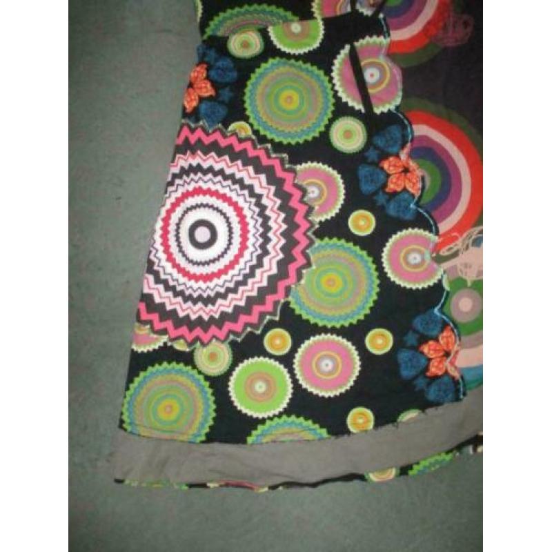 Leuke aparte rok van DESIGUAL maat 42 / XL