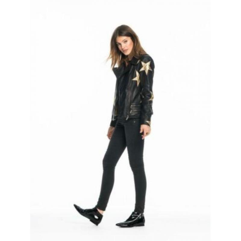 Maison Scotch and Soda Biker Leather/Leren Jacket NIEUW S