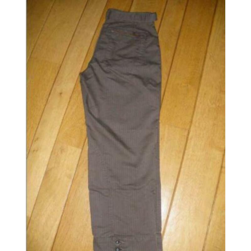 CECIL broek bruin capri maat 28