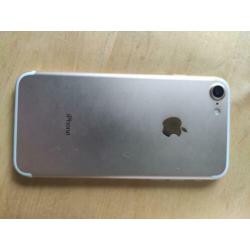 iPhone 7 goud 128 GB, met diverse hoesjes