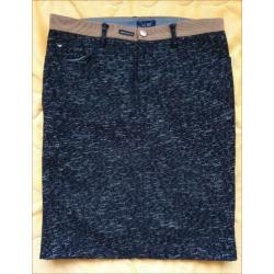 ARMANI JEANS antraciet rok maat M (36/38) nieuw