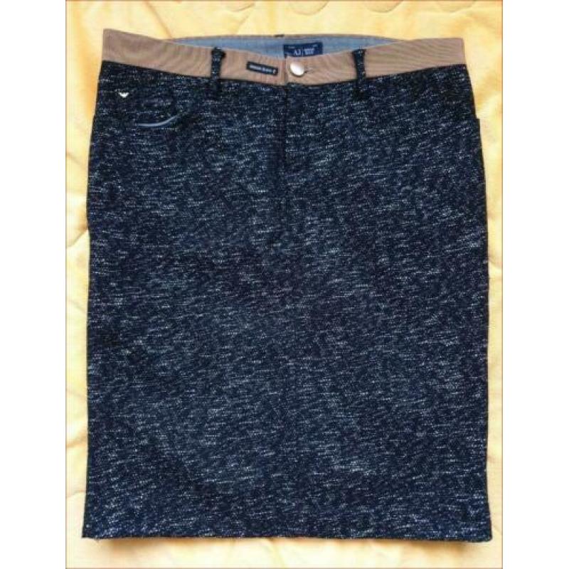 ARMANI JEANS antraciet rok maat M (36/38) nieuw