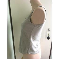 Umsebenzi goa boho hippie top groen S 36 bomen retro hemdje