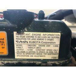 Kubota D905 Leroy Somer 7 kVA generatorset (bj 2001)