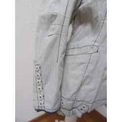A80 apart blouse jasje NTS wit zwart maat 40