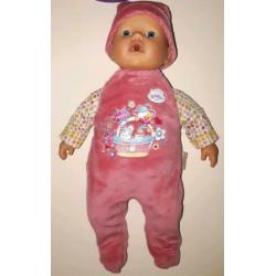 My Little Baby Born plaspop die in bad kan + potje en flesje