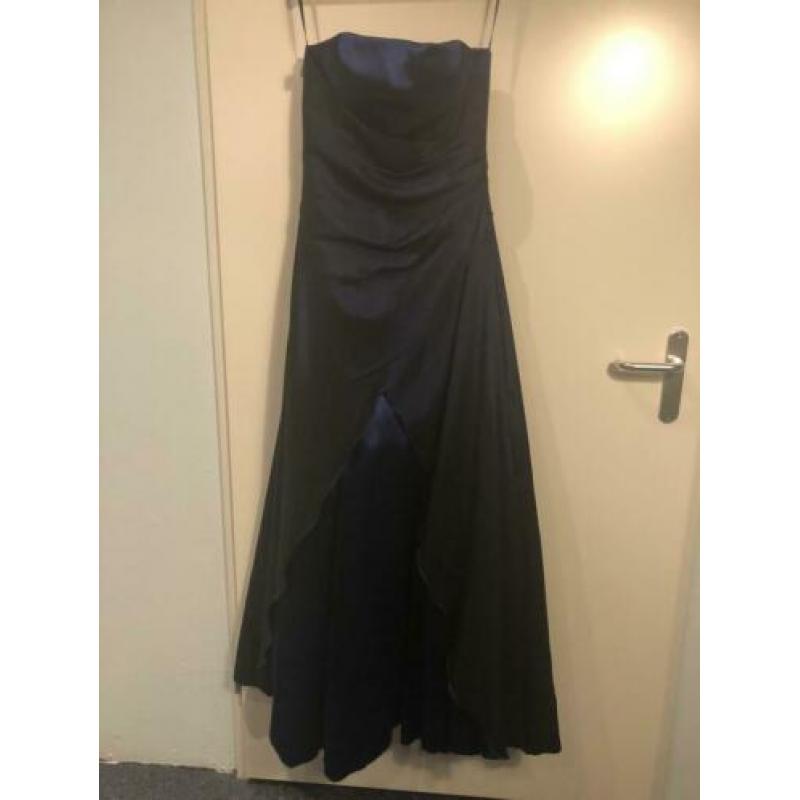 Galajurk strapless blauw juju et christine