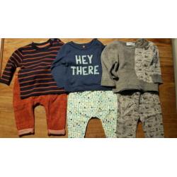 Kledingpakket baby jongen maat 56
