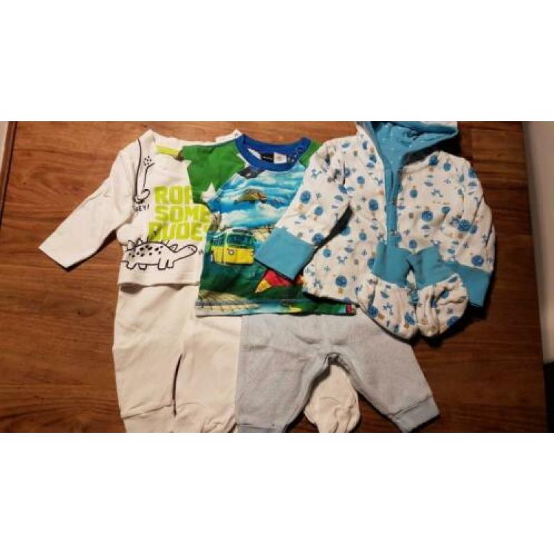 Kledingpakket baby jongen maat 56