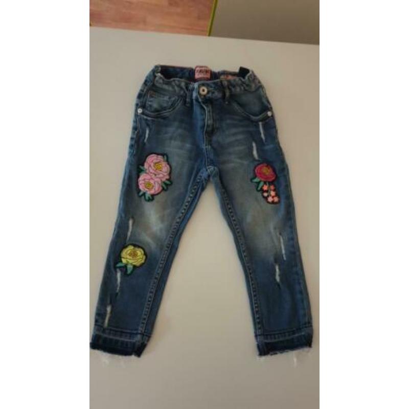 Vingino denim meisjes maat 134, 8 jaar