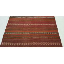 Vintage kelim kleed loper 385x115 cm vloerkleed tapijt kelim