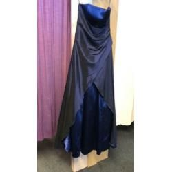 Galajurk strapless blauw juju et christine