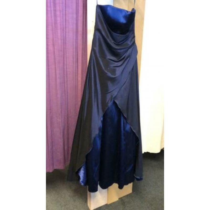 Galajurk strapless blauw juju et christine