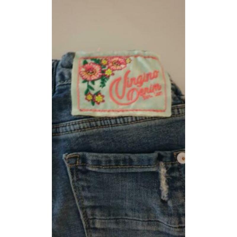 Vingino denim meisjes maat 134, 8 jaar