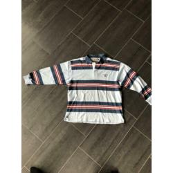 Riverwoods maat large T-shirt trui polo gestreept