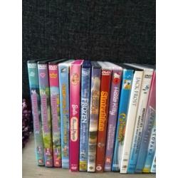 35 DvDs met kinderfilms