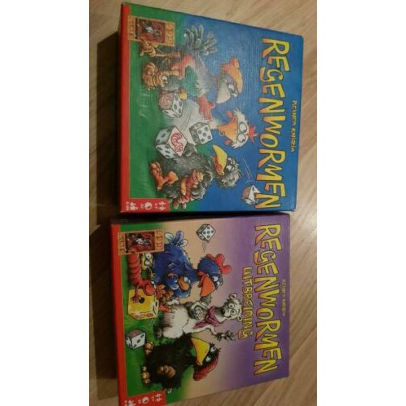 Regenwormen junior met uitbreiding