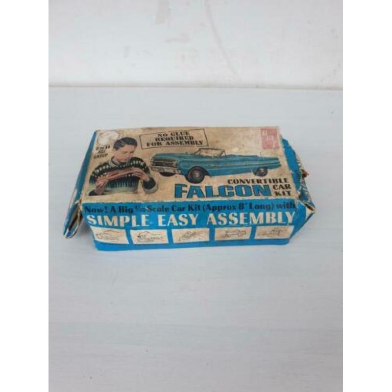 oldtimer ford falcon cabriolet 1963 brocante retro dinky