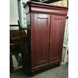 Oude antieke biedermeier kast