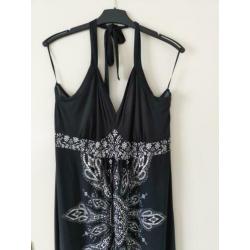 YESSICA IBIZA style schitterende print lange jurk in 44.l