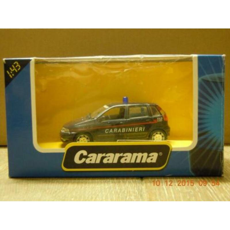 Fiat Punto Carabinieri. Model nieuw in doos.