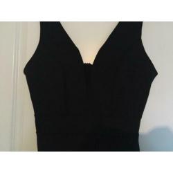 Wal G jurk maat L zwarte cocktaildress