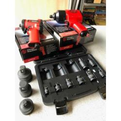 Chicago pneumatic slagmoersleutel set 3 delig!!