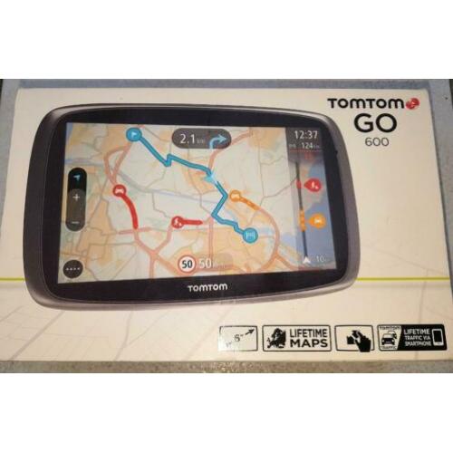 TomTom GO 600 6 inch scherm , nieuwste kaart