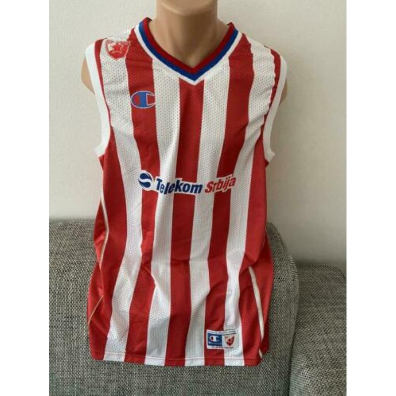 Servisch Basketball shirt Rode Ster Belgrado - xl