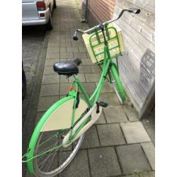 Omafiets met krat ZGAN
