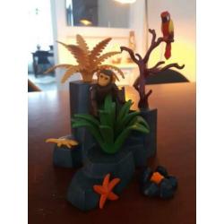 Playmobil schatkist met pirateneiland en poppetjes