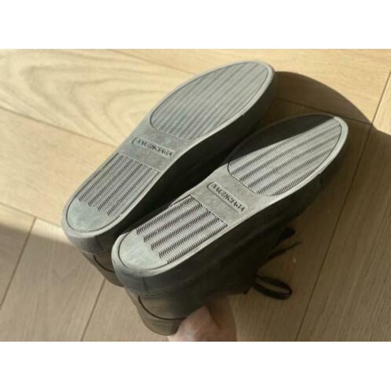 Balenciaga sneakers bruin leer. Nieuwstaat mt.43