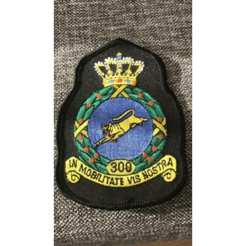 Crown kroon badge 300 sqn Kleur kleine versie