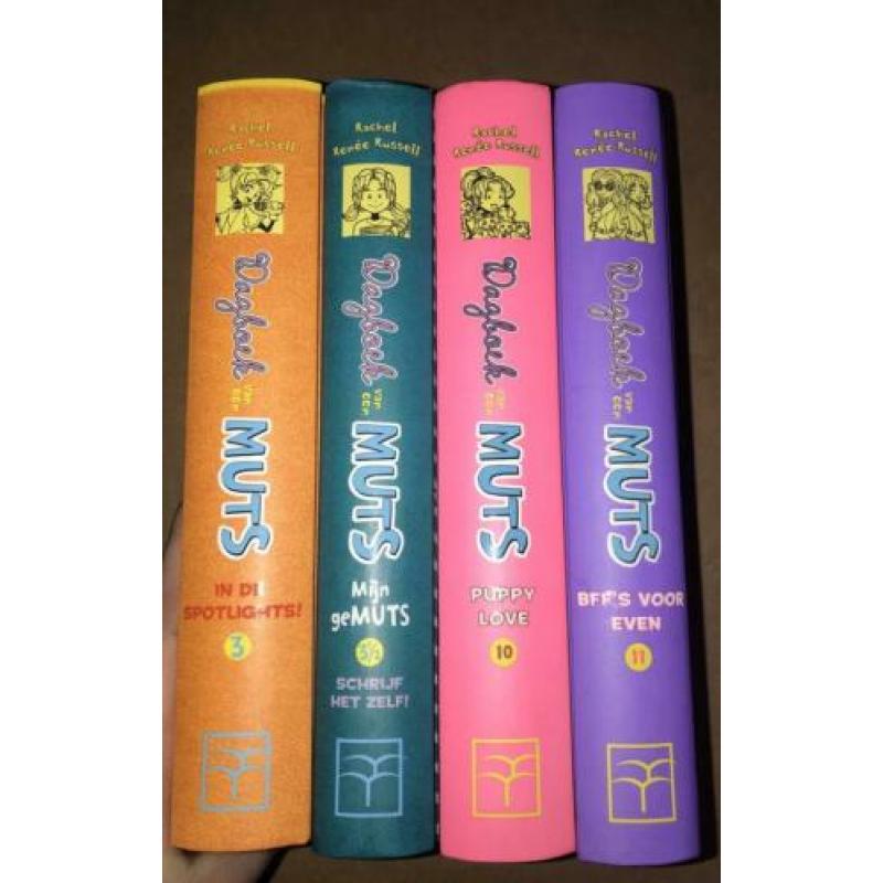 4 dagboek van een muts boeken! Boek: 3,3 1/2, 10, 11