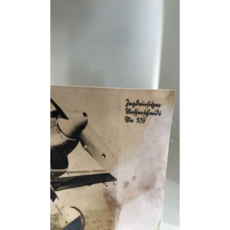 Foto kaart van Duitse Luftwaffe vliegtuig ww2 WO2