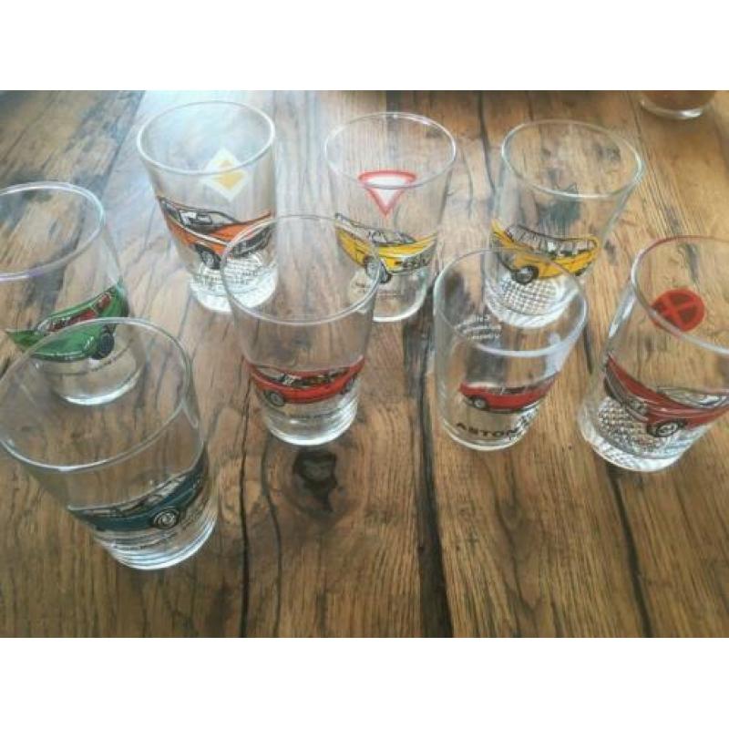 9 drinkglazen mat auto afbeeldingen