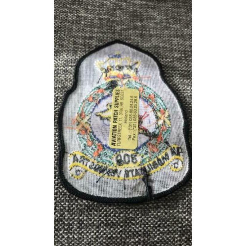 Crown kroon badge 300 sqn Kleur kleine versie