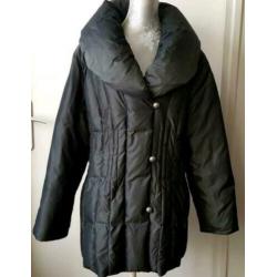 Heerlijke warme dons jas Basler Sport line daune maat 44