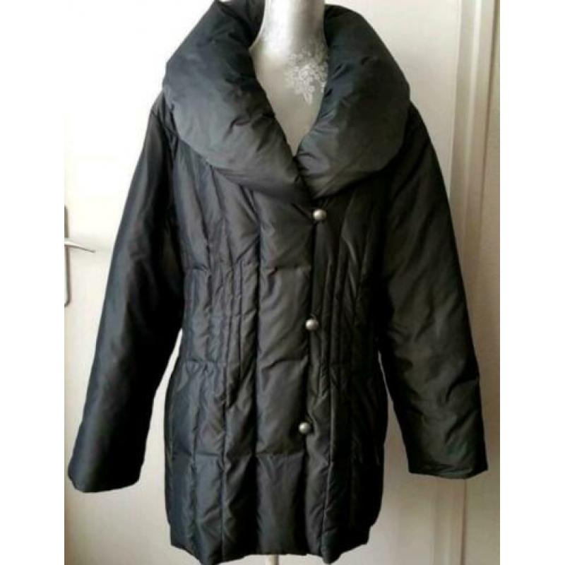 Heerlijke warme dons jas Basler Sport line daune maat 44