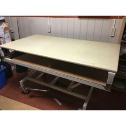 werkbank - werktafel - hydraulisch