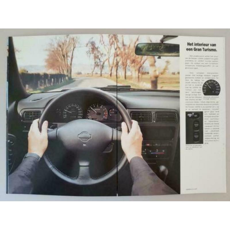 Nissan 100NX 1.6 brochure met hoogglans kaft - NL