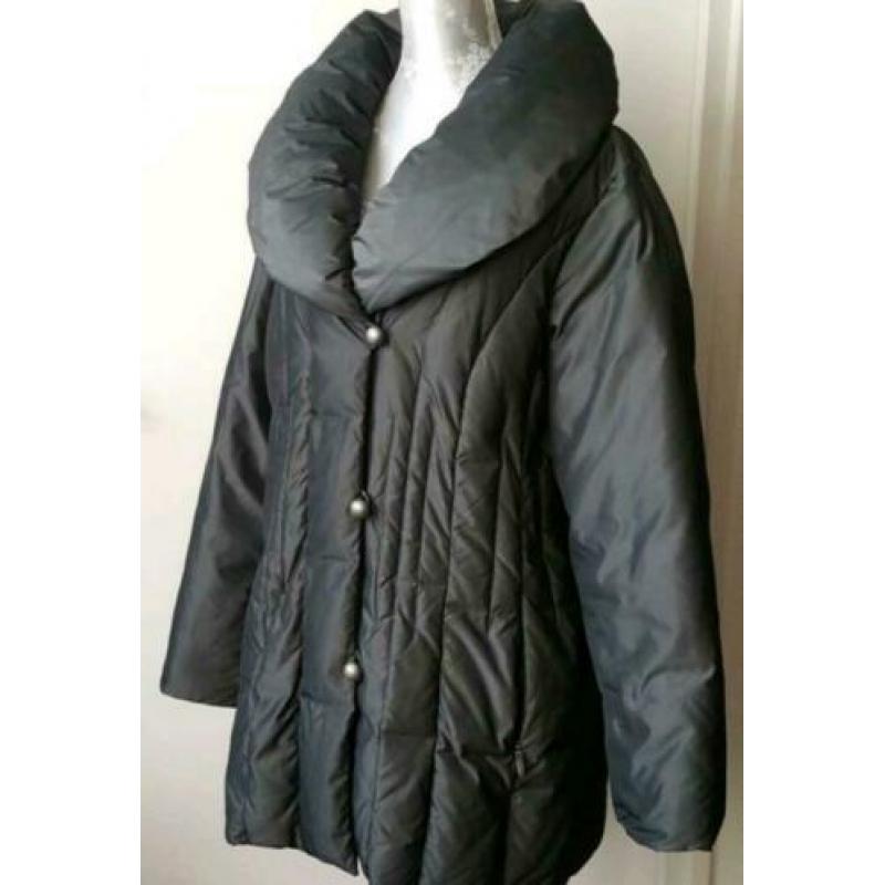 Heerlijke warme dons jas Basler Sport line daune maat 44